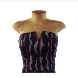 Trina Turk Colorful Abstract Print Dress Sz 2